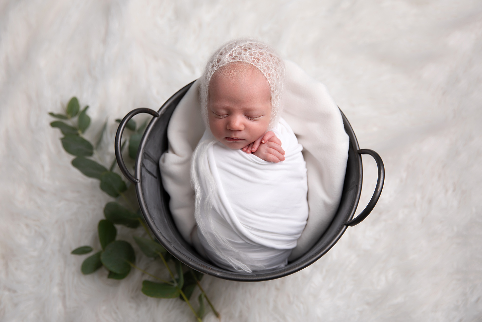 Newborn Cake Smash Photo Shoot Leeds